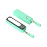 Mini Power Bank Portable 10000mAh Charger Self-contained Line Fast Charging External Battery With Light